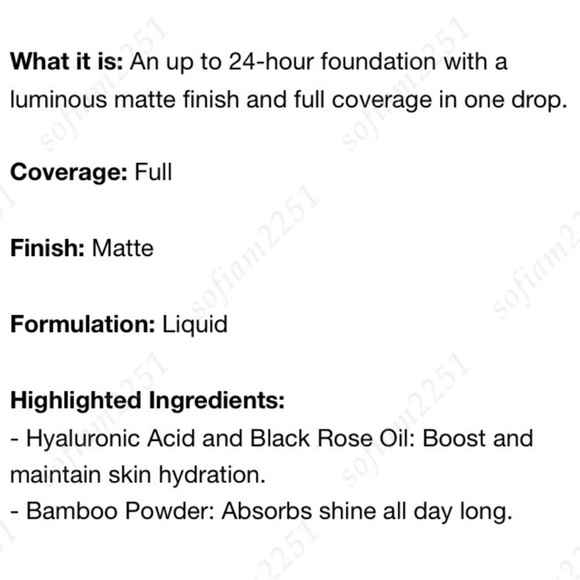 💛NEW!💛Gucci 24H Wear Breathable Foundation BNIB! - Picture 4 of 12